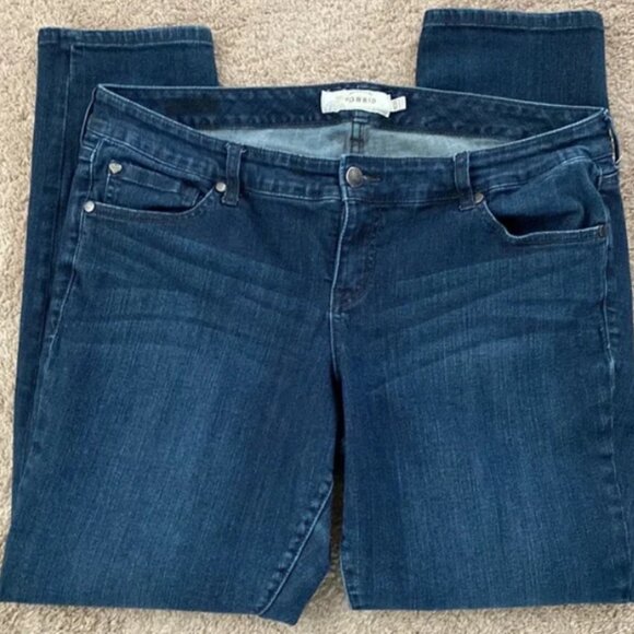 Torrid Women's Jeans Medium-Dark Wash Size 16 Regular - Picture 3 of 4